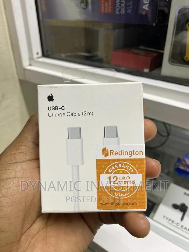 iPhone 15,15 Pro,15 Pro Max USB-C -C Charge, Sync 2m Cable - thumbnail 2