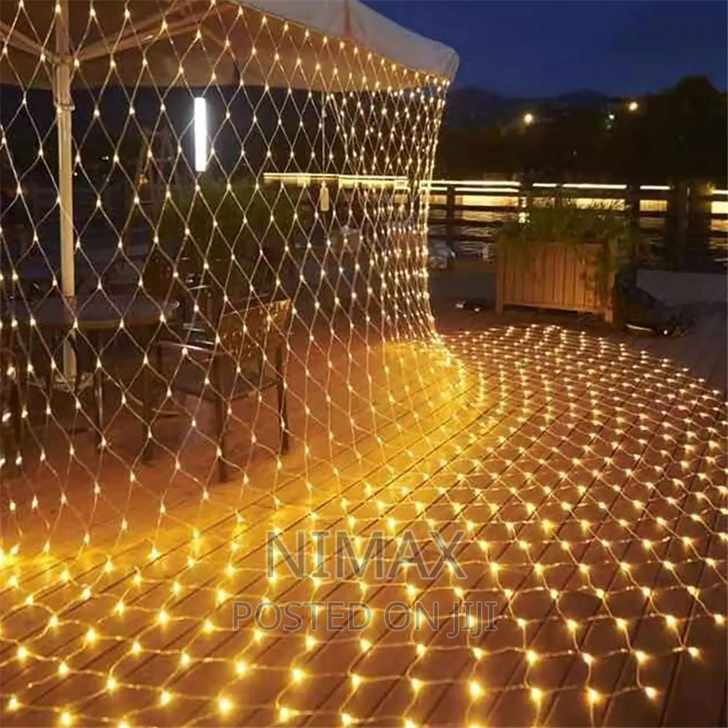 Warm White 3mtrs X3mtrs Led Mesh Lights