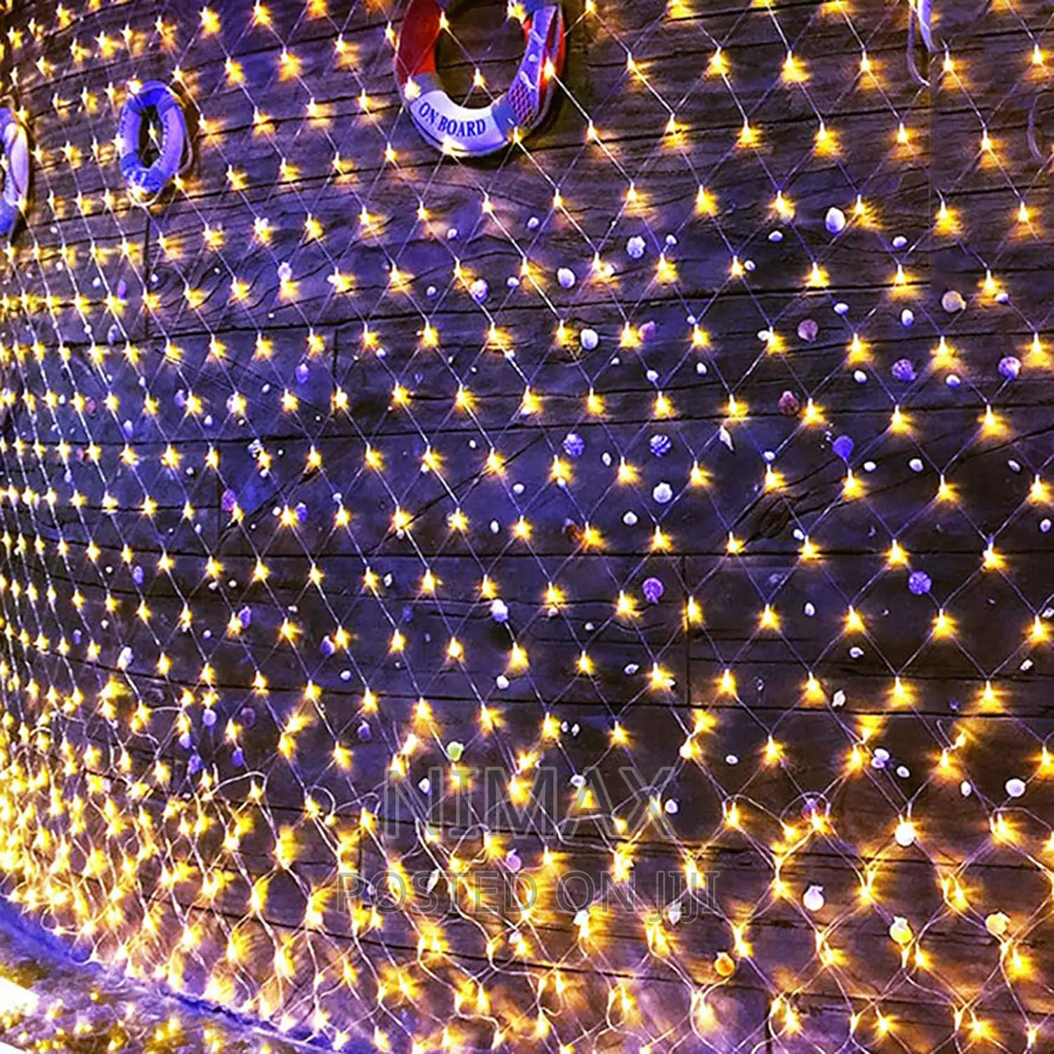 Warm White 3mtrs X3mtrs Led Mesh Lights