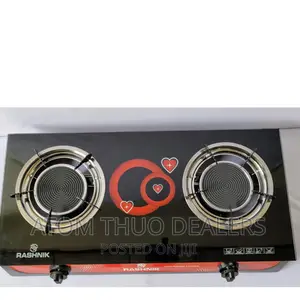 Rashnik Infrared 2 Burner Glass Top