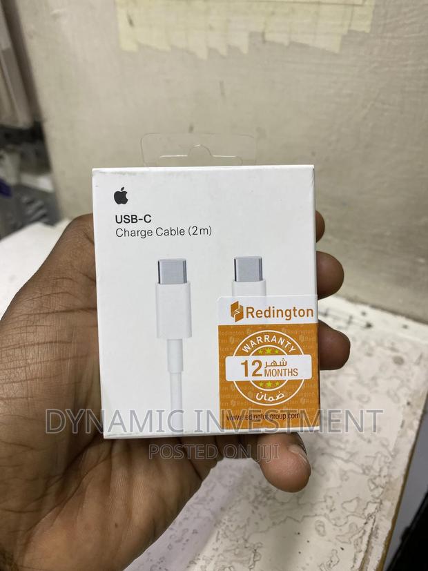 iPhone 15,Pro,15 Pro Max USB-C to-C Charge and Sync 2m Cable - main view