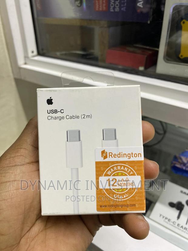 iPhone 15,Pro,15 Pro Max USB-C to-C Charge and Sync 2m Cable - thumbnail 3