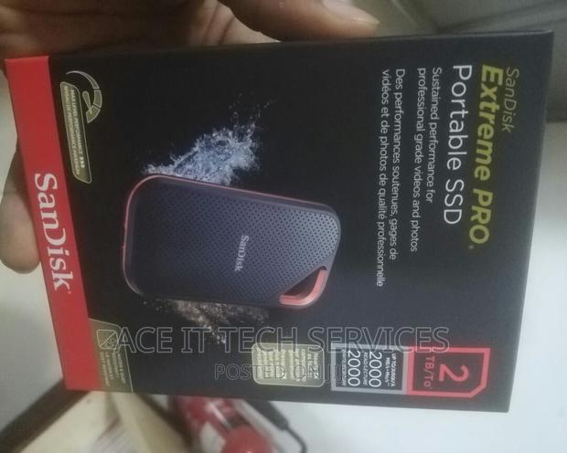 Sandisk E61 Extreme Portable External SSD V2 2tb - Sdssde61 - main view