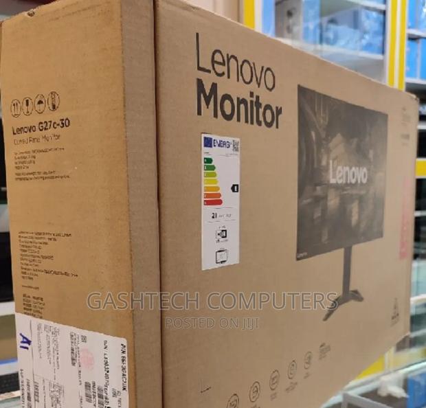 Lenovo G27c-30 Curved Gaming Monitor 165hz Built-in Speakers - thumbnail 2