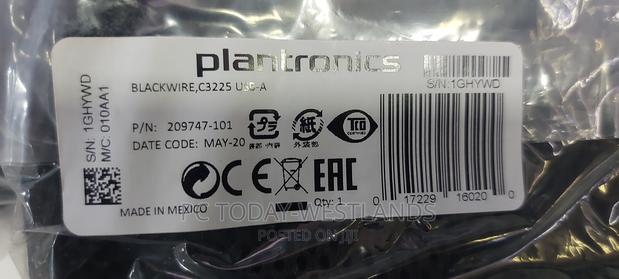 Plantronics 209747-22 Blackwire C3225 Headset - thumbnail 3