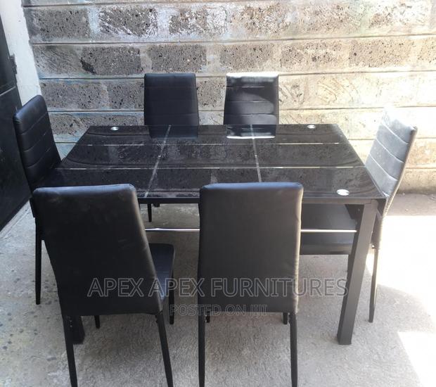 Dining Table With 6 Chairs - main view