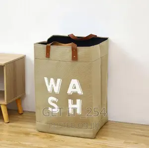 Canvas Laundry Baskets*
Leather Handles
Size 33*45*20cm