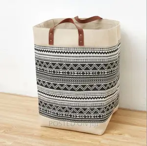 Canvas Laundry Baskets*
Leather Handles
Size 33*45*20cm