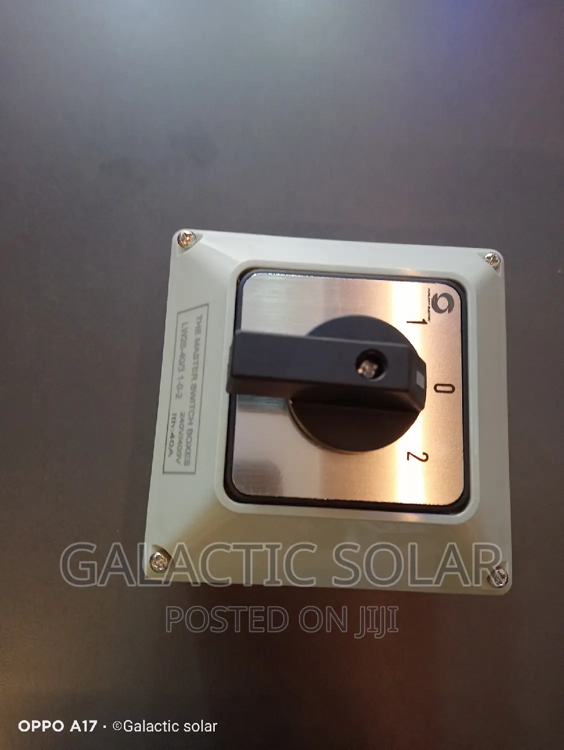 40a Changeover Switch