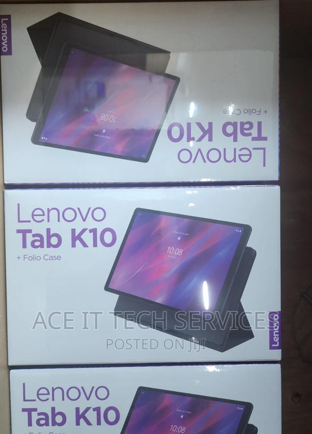 New Lenovo Tab K10 64 GB Black - thumbnail 2