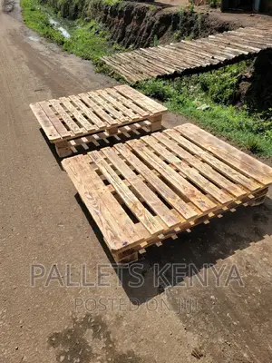 Pallet Bed- 4*6 Slightly Raised Pallet Bed. (#R3,12)
