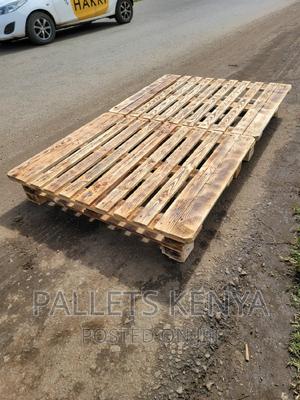 Simple Pallet Bed- 4*6 Raised Pallet Bed. (#R1,02) - thumbnail 2