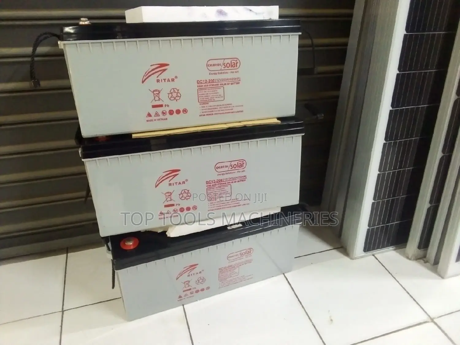 Ritar 200ah Solar Battery