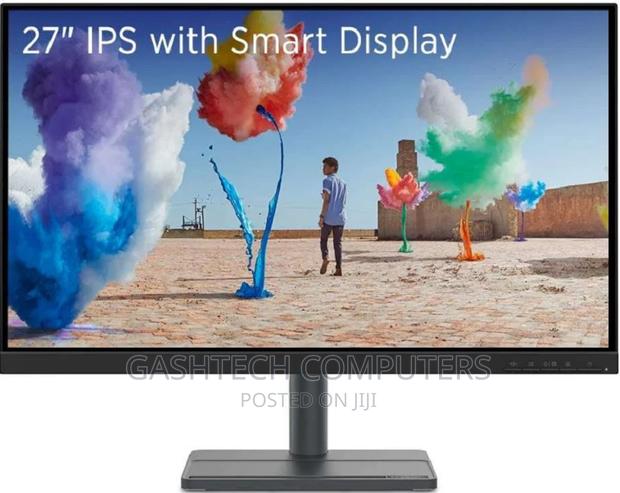 Lenovo L27e-40 27" FHD Monitor Raven Black Color - main view