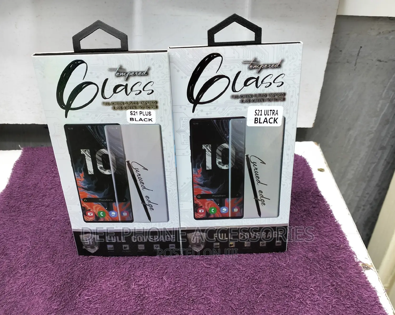Samsung S21 Plus,S21 Ultra Full Glue Screen Protector