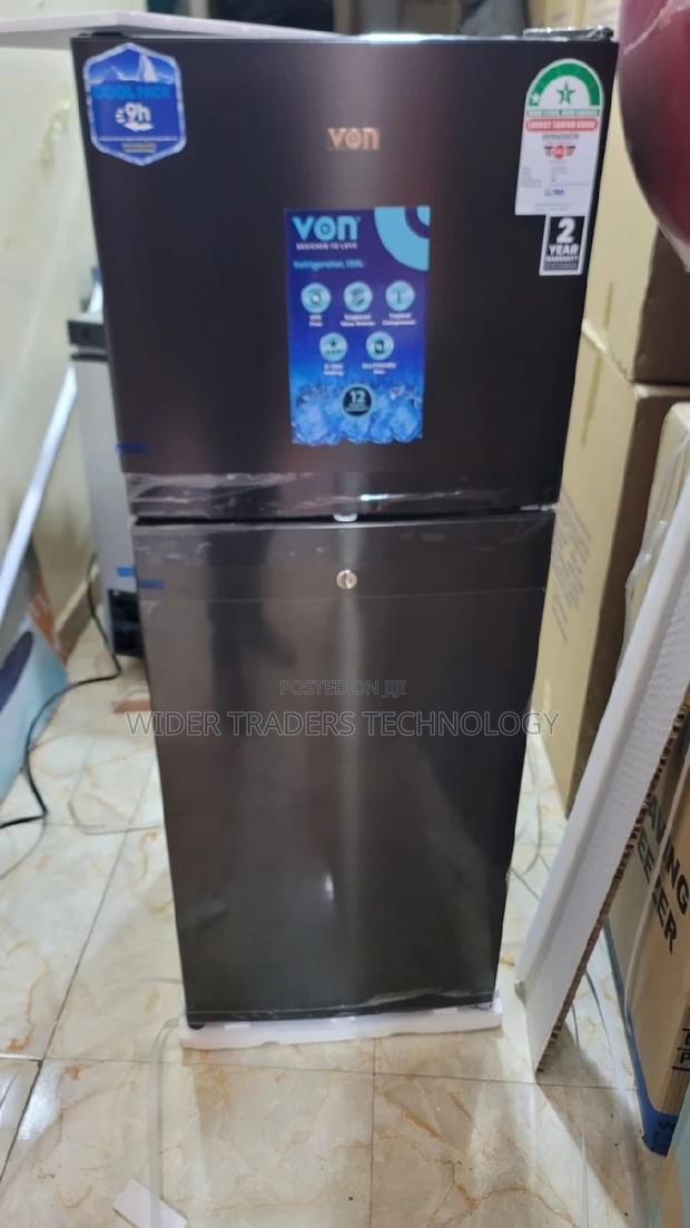 Von 138litres Double Door Refrigerator