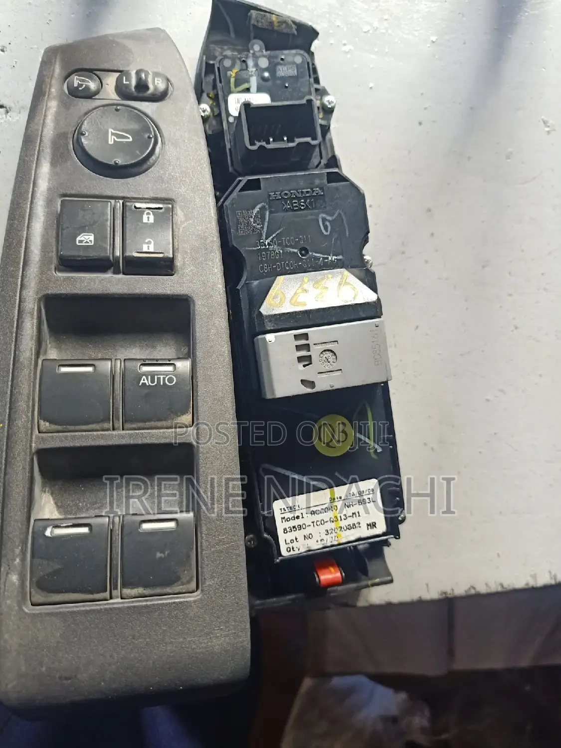 Honda Accord Main Switch
