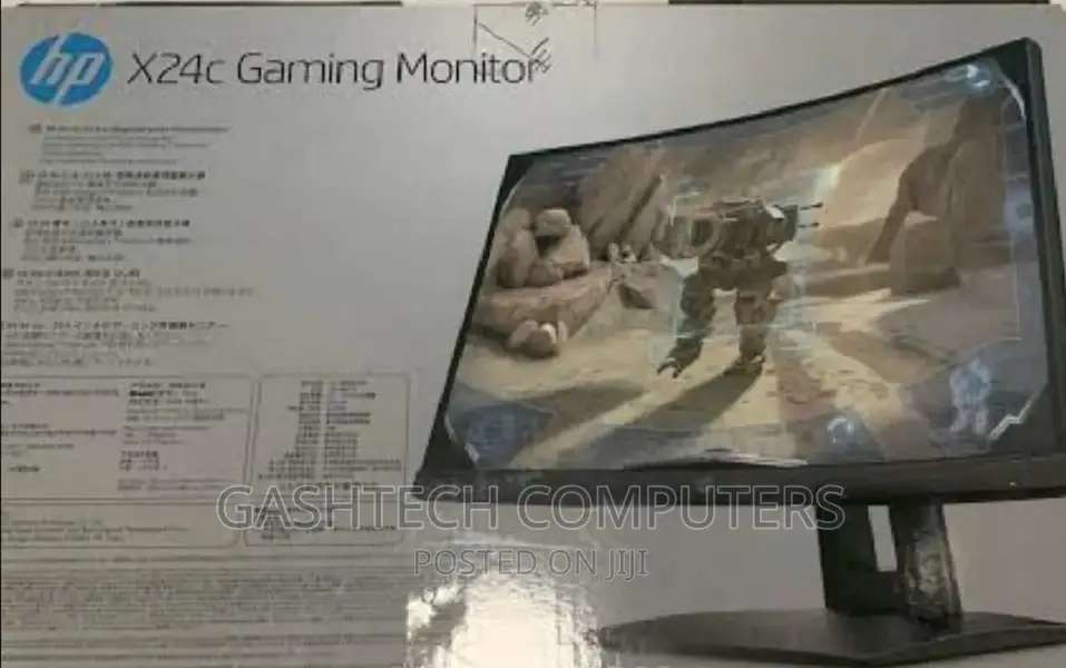 HP X24c 23.6" FHD Curved Gaming Monitor 1920x1080 169 Black in Nairobi