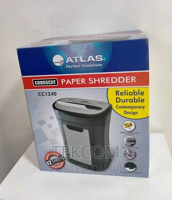 Atlas Paper Shredder Cc1240/ Cc1240 Atlas Paper Shredder