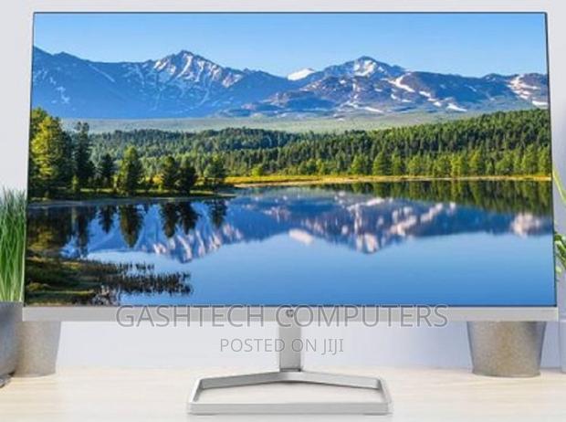 HP M24fw 23.8" FHD Monitor, White Color, Connectivity : VGA