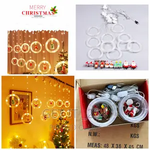 3M LED Lights With Remote Control Curtain Christmas Garlant