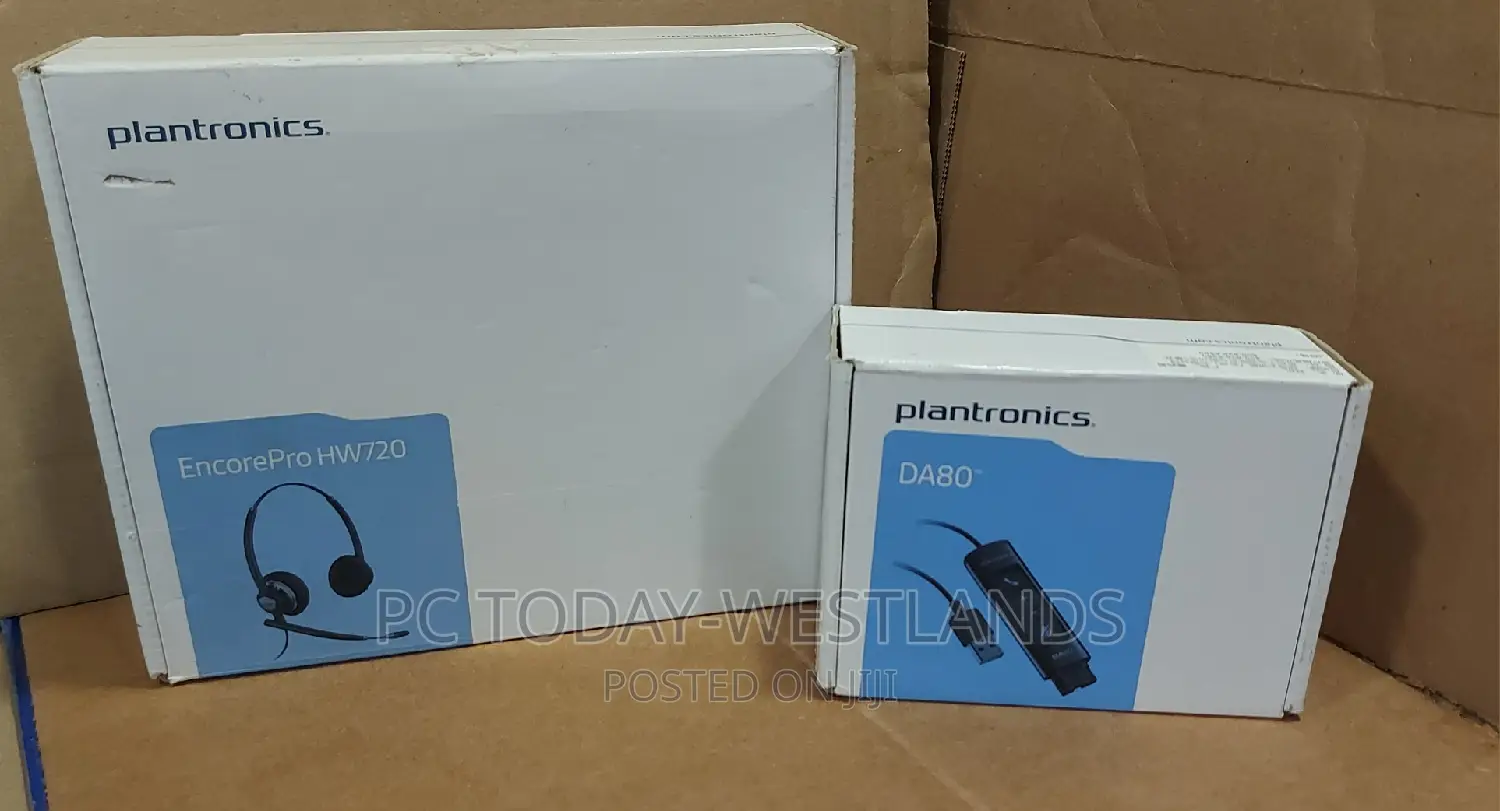 Plantronics Encorepro HW720 Headset+DA80 USB Audio Processor