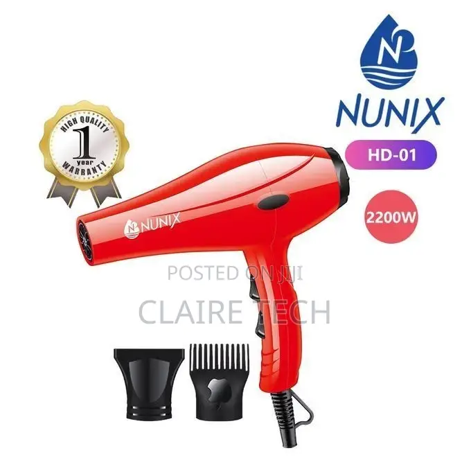 Hair Dryer! Nunix Professional Hair Dryer