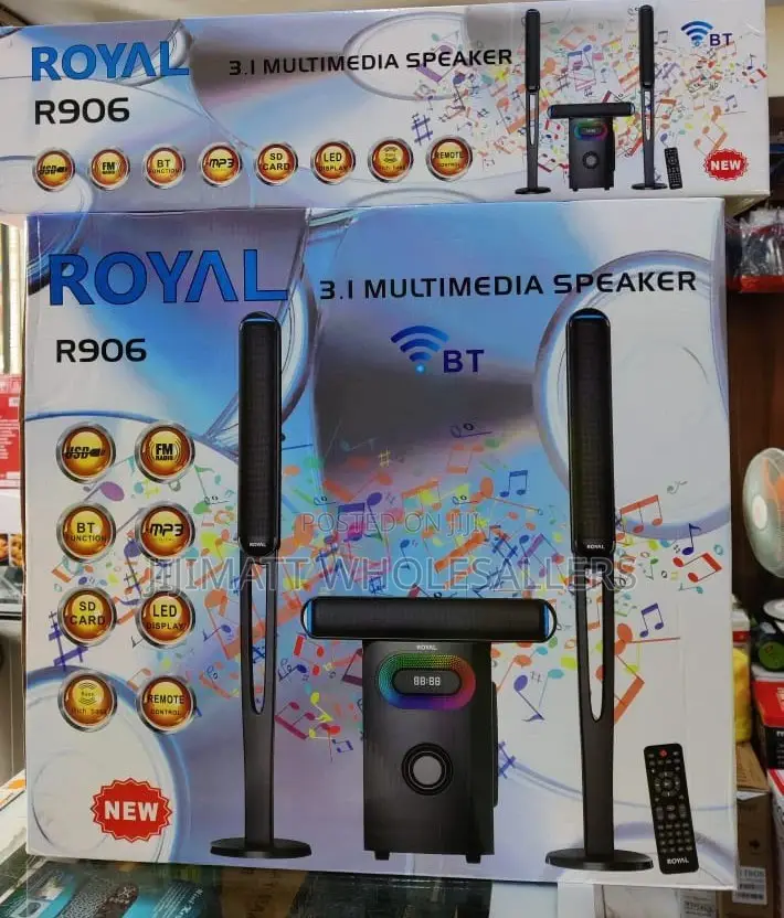 *Royal Woofer Tall Boy 906 Available