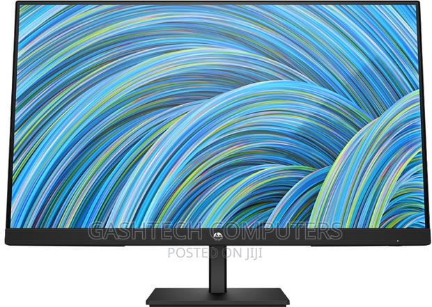 Hp V24v G5 23.8" FHD Monitor, Black Color, Connectivity : V