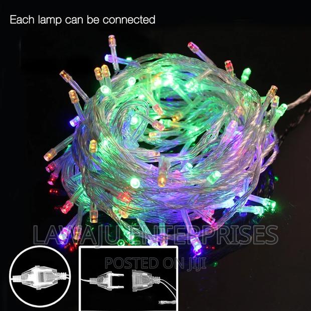 10M Christmas Multicoloured LED Lights - thumbnail 2