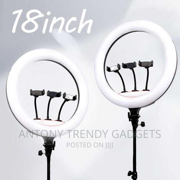14 Inch Rl Inch Ring Light With Tripod Stand - thumbnail 2