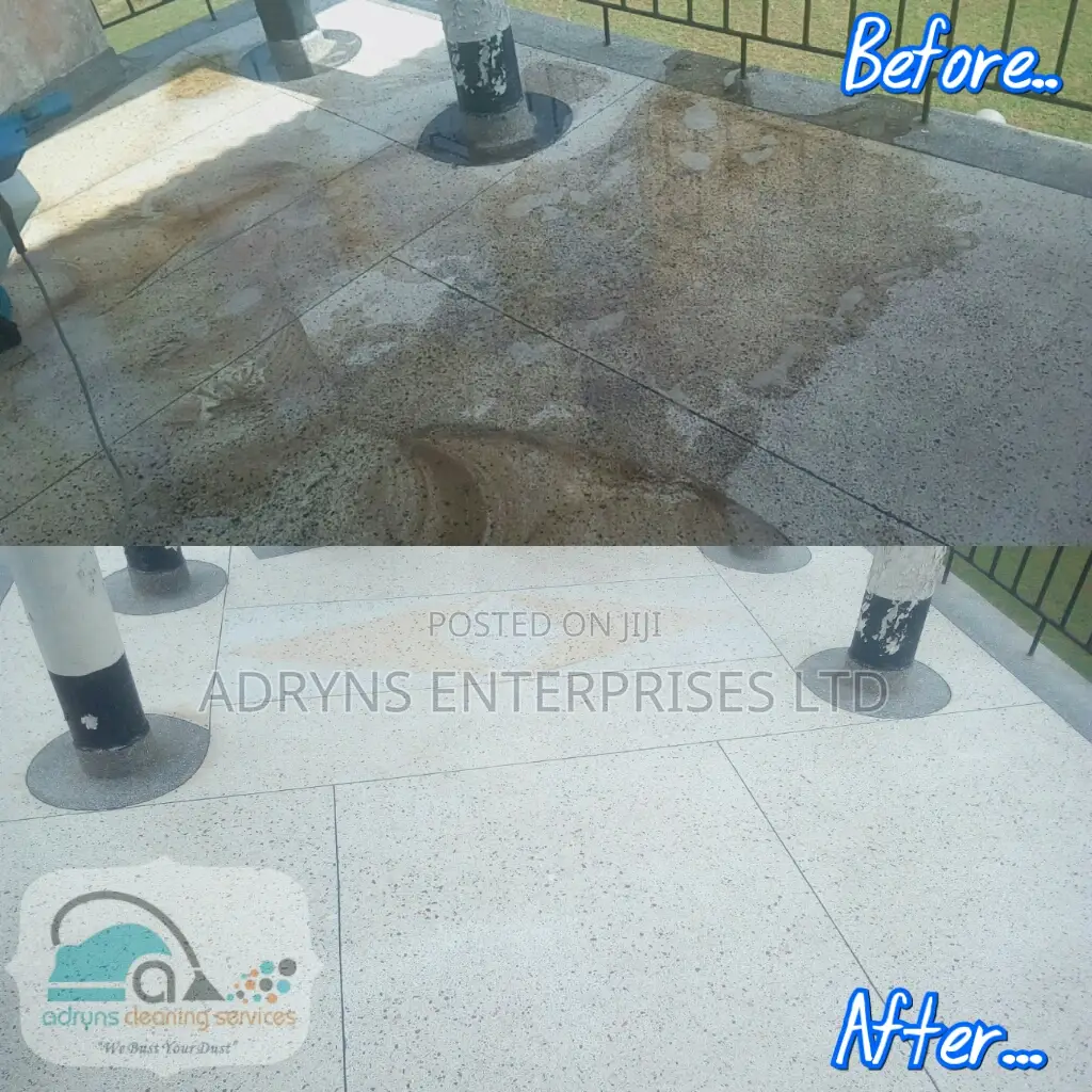 Floor Scrubbing, Stripping, Waxing, Polishing,