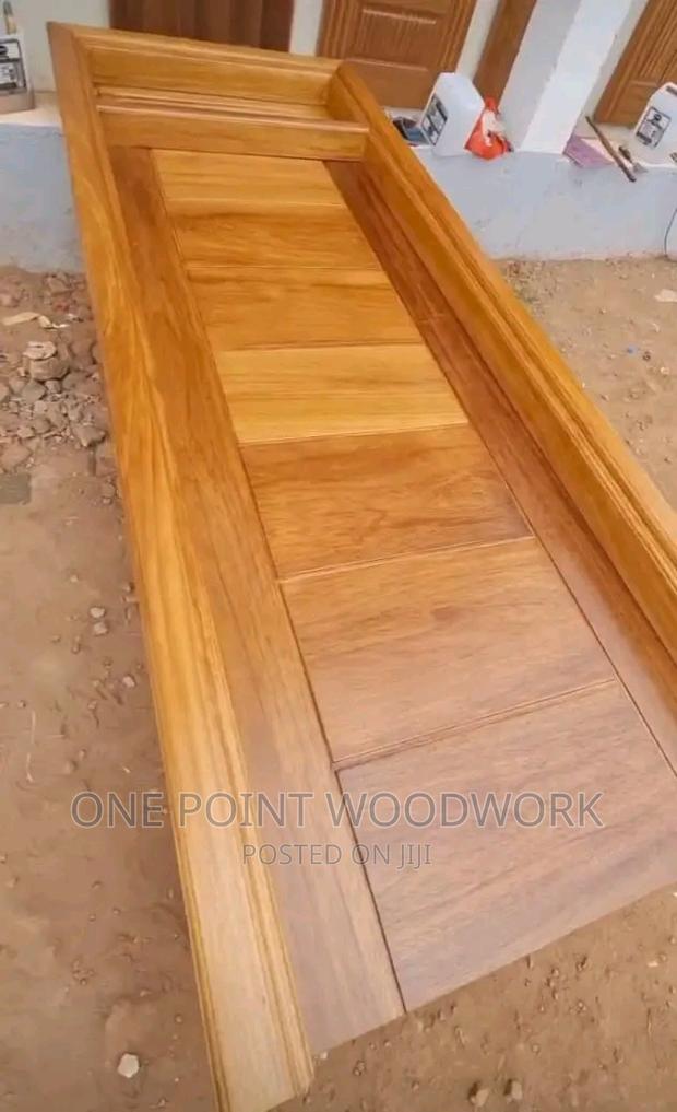 Mahogany Solid Wood Door - main view