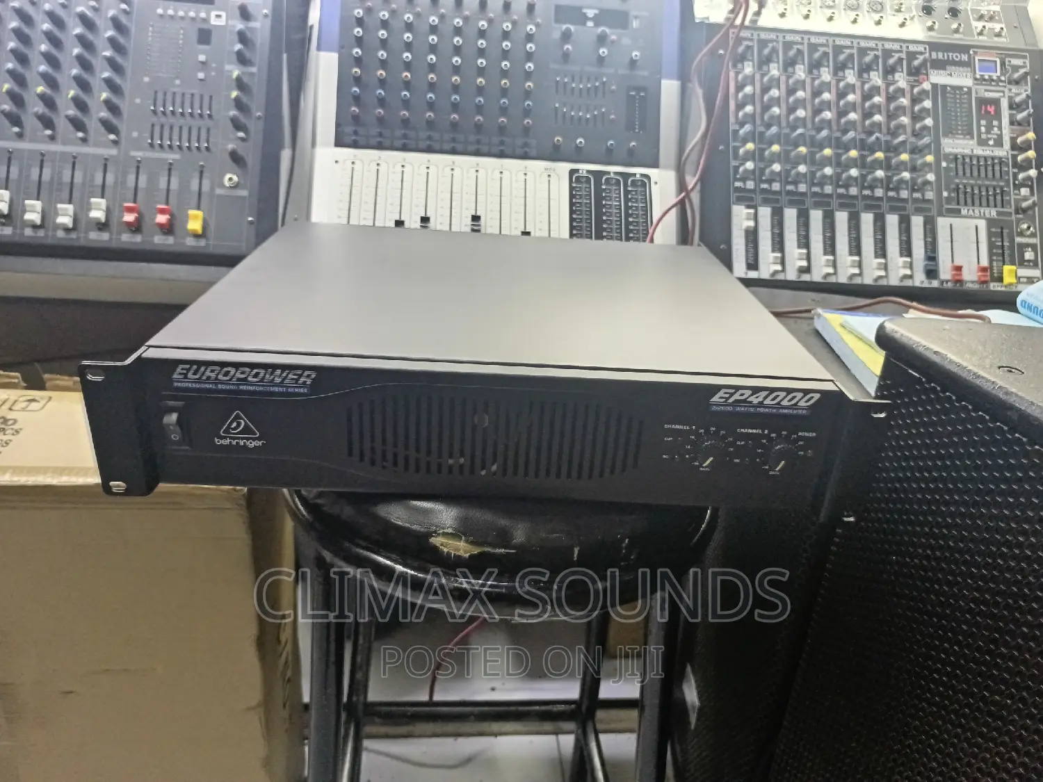 Berigher Power Amplifier Ep4000