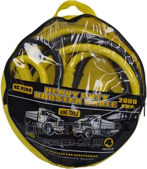 Recommended Heavy Duty Car Jump Starter Cable