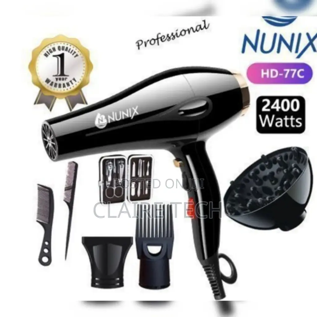Commercial Blow Dryer! Nunix 2400w Hair Dryer
