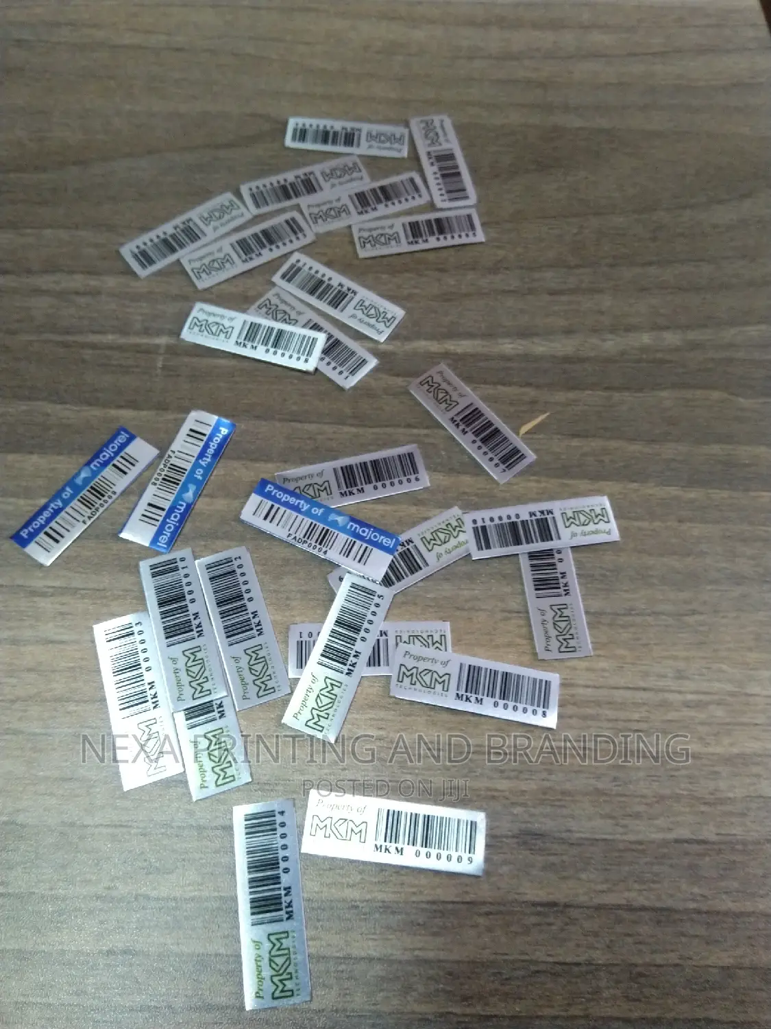 Barcoded Assets Tagging