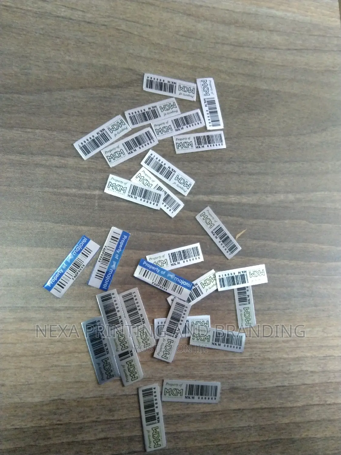 Barcoded Assets Tagging