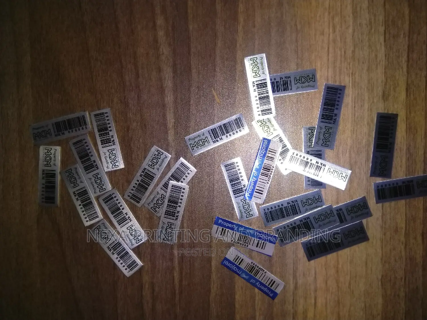 Barcoded Assets Tagging
