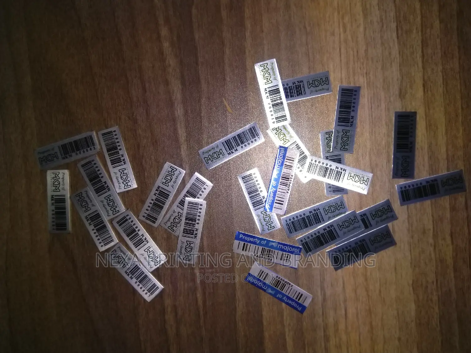 Barcoded Assets Tagging