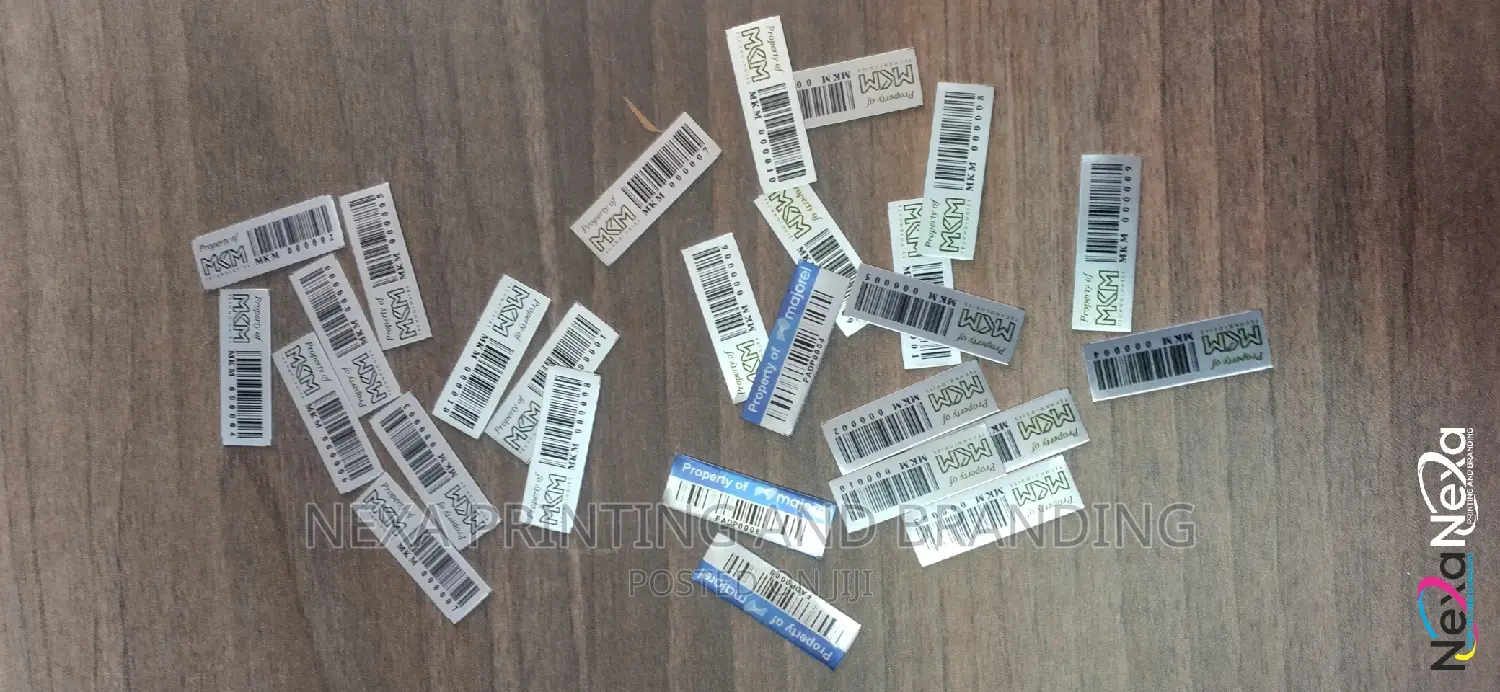Barcoded Assets Tagging