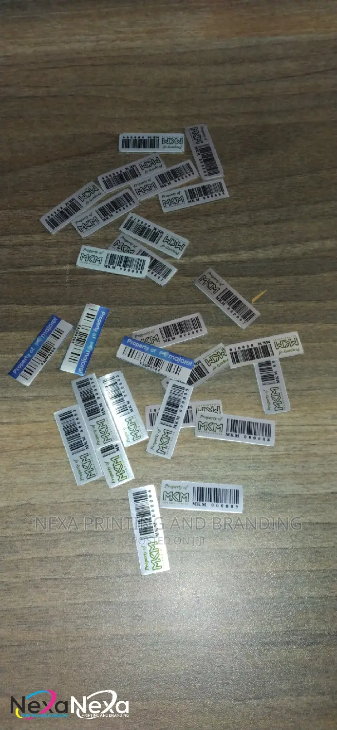 Barcoded Assets Tagging