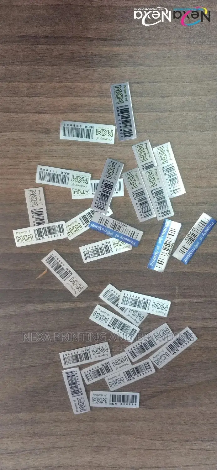 Barcoded Assets Tagging