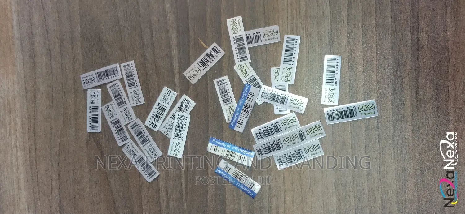 Barcoded Assets Tagging
