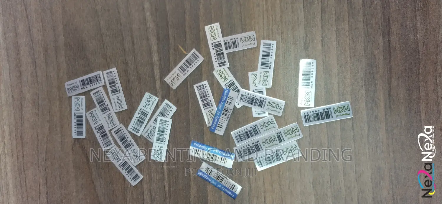 Barcoded Assets Tagging