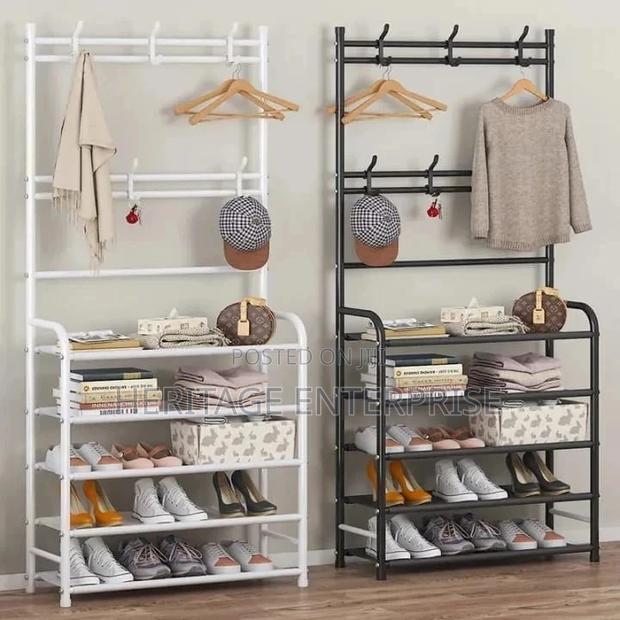 Shoes Rack *With Hanger Storage Organizer