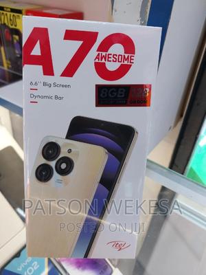 New Itel A70 128 GB Gold - thumbnail 2