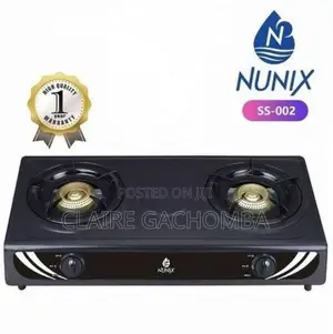 Nunix Double Burner Gas Stove