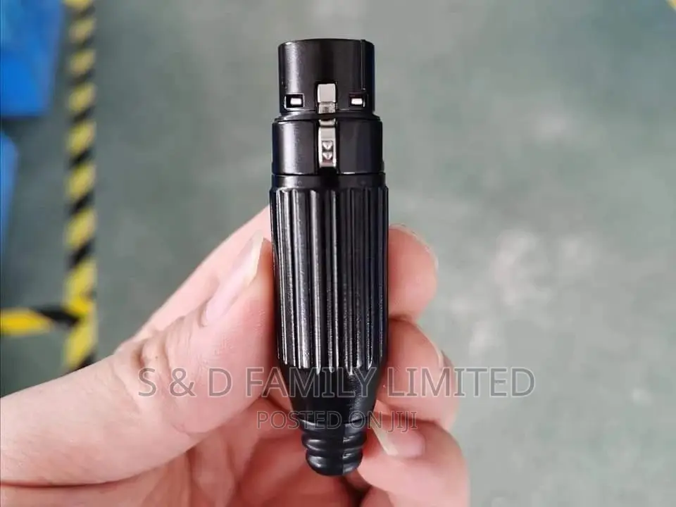 Black Metal XLR Cannon