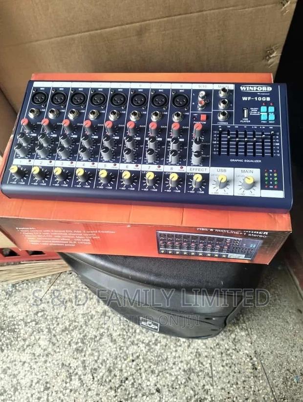 Winford 10 Channels Plain Mixer - thumbnail 2